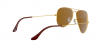 OKULARY RAY-BAN® AVIATOR LARGE METAL RB 3025 001/33 62 ROZMIAR L